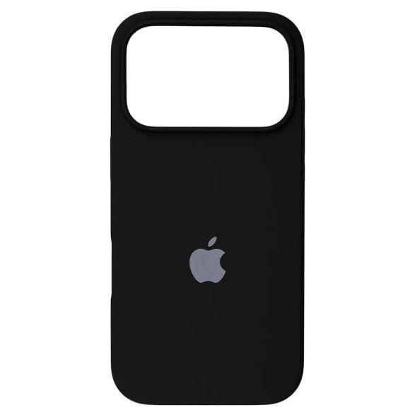 Silicone Case Full Protective (AA) для iPhone 17 Pro Max (6.9") (Black)