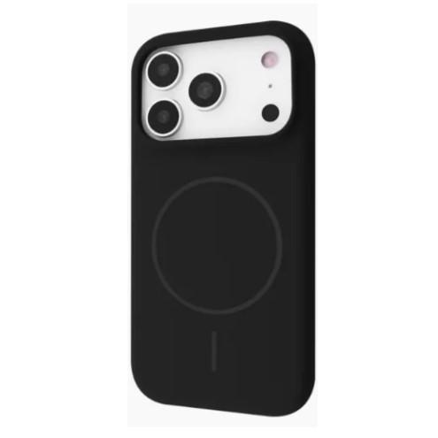 Silicone Case Full Protective (AA) with MagSafe для iPhone 17 Pro  (Black)