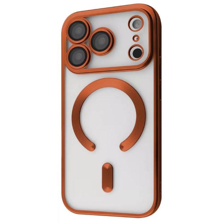 Накладка Metal Matte Case MagSafe для iPhone 17 Pro (cosmic orange)