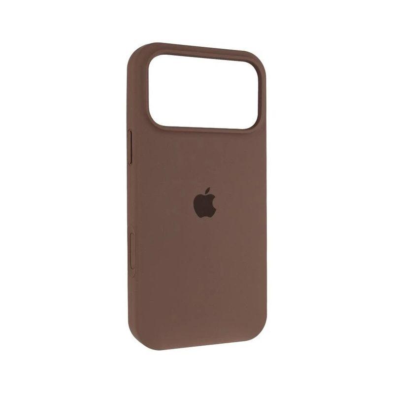 Silicone Case Full Protective (AA) для iPhone 17 Pro Max (6.9") (Brown)