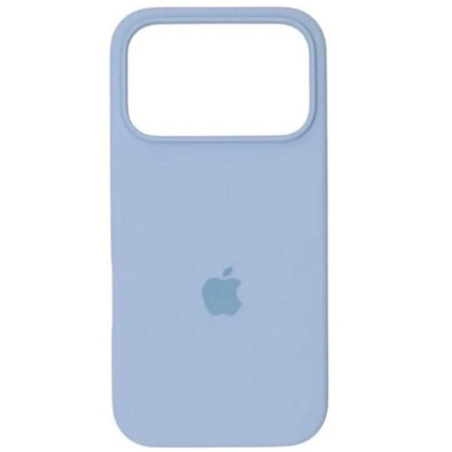 Silicone Case Full Protective Logo with magsafe (AA) для iPhone 17 Pro (6.3") (Lilac cream)