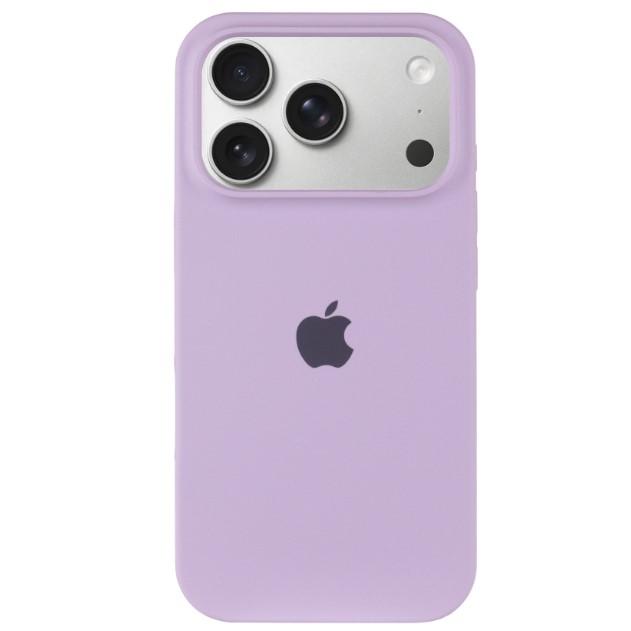 Silicone Case Full Protective Logo with magsafe (AA) для iPhone 17 Pro Max (6.9") (Lilac)