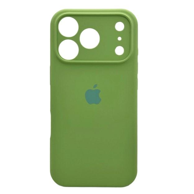 Silicone Case Full Camera Protective (AA) для iPhone 17 Pro (Mint)
