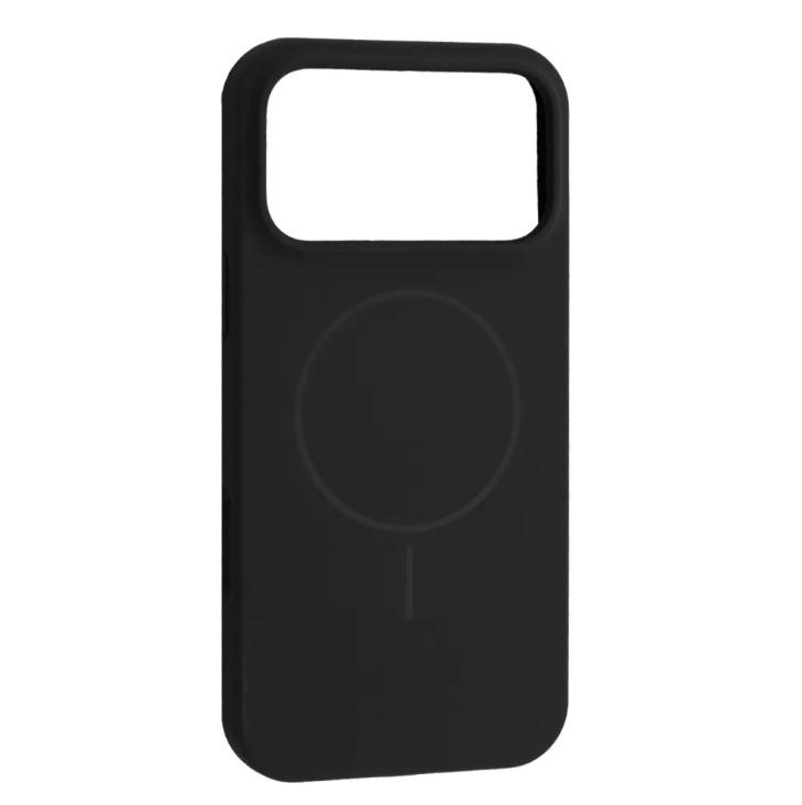 Чохол Silicone Case Full Protective Magsafe для iPhone 17 Pro чорний