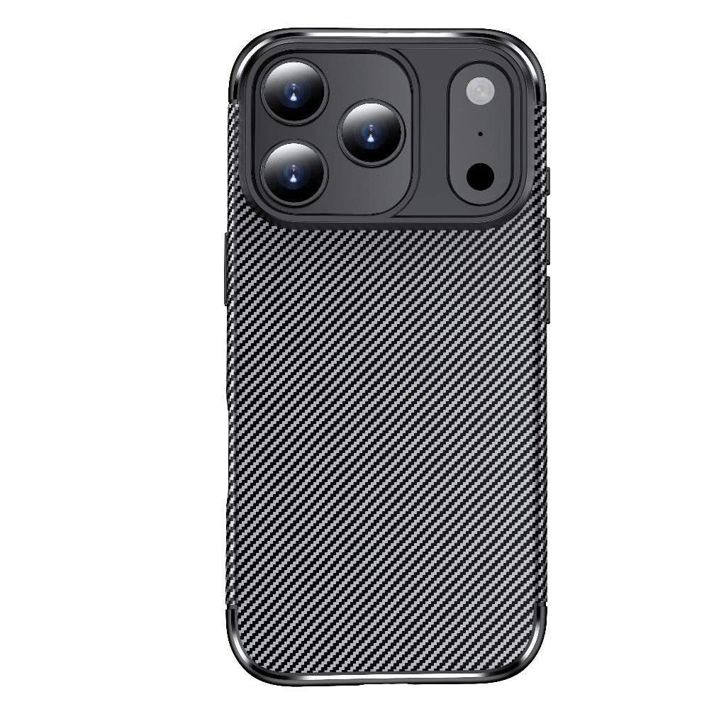 Чохол Ultimate Experience Carbon для IPhone 17 Pro чорний