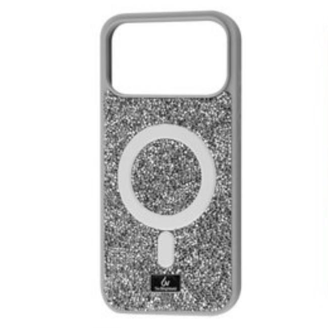 Чохол Bling World Rock Diamond with MagSafe для iPhone 17 Pro Max (Silver)