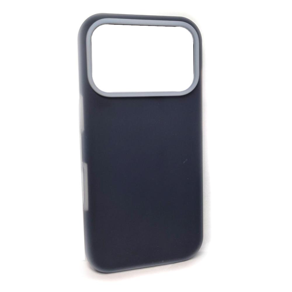 Чохол Matte Neon для IPhone 17 Pro Max темно синій