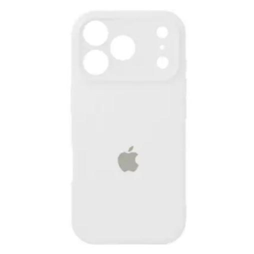 Silicone Case Full Camera Protective (AA) для iPhone 17 Pro  (White)