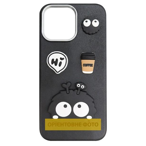 Чохол Leather Toys для iPhone 17 Pro Max (Monster / Black)