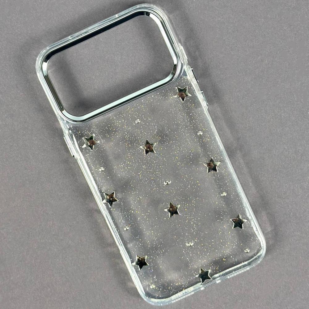 Накладка Shiny Crystal bow для Iphone 17 Pro Max (Stars)