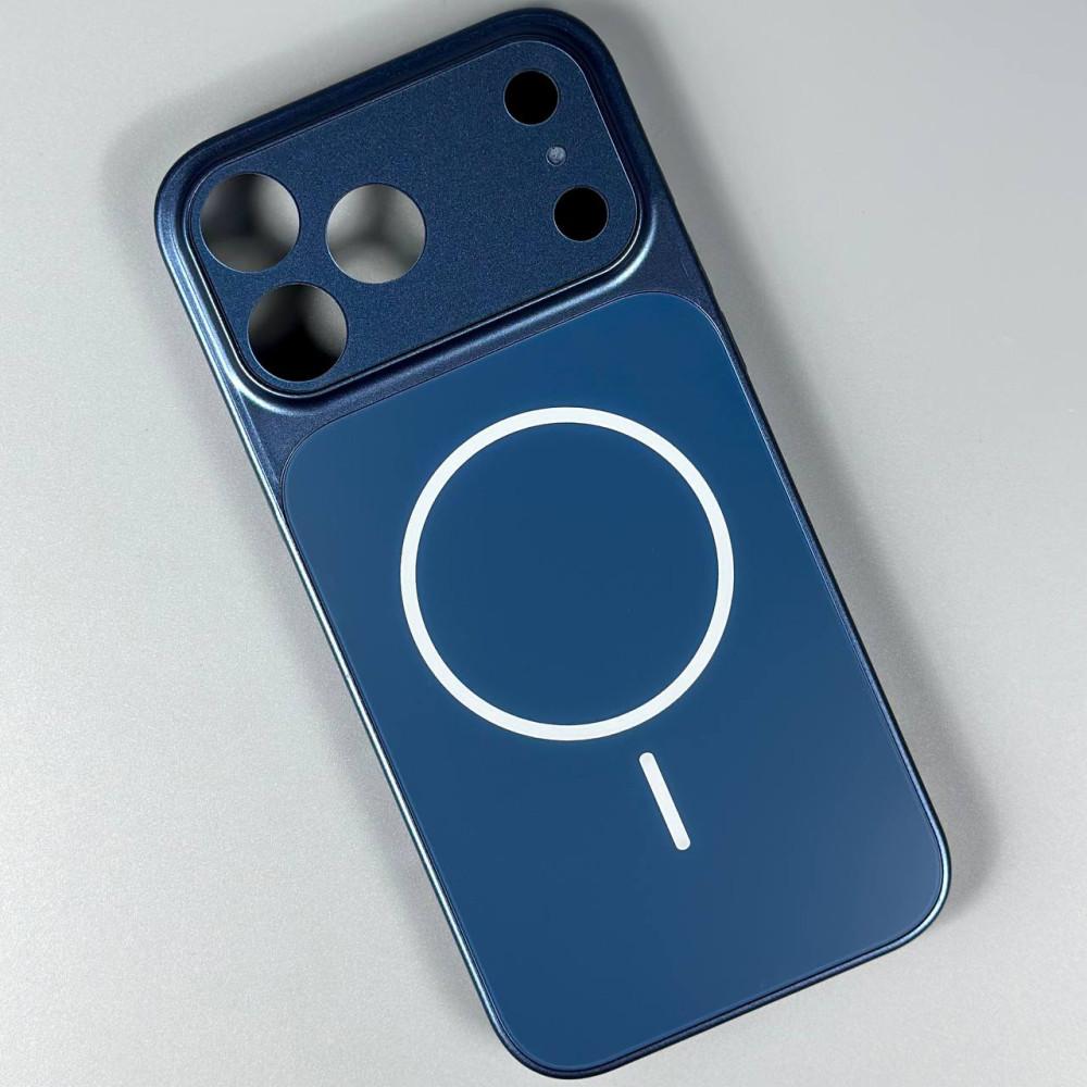 Накладка AG Nano Matte Magnetic IPhone 17 Pro Max 6,9  Синій