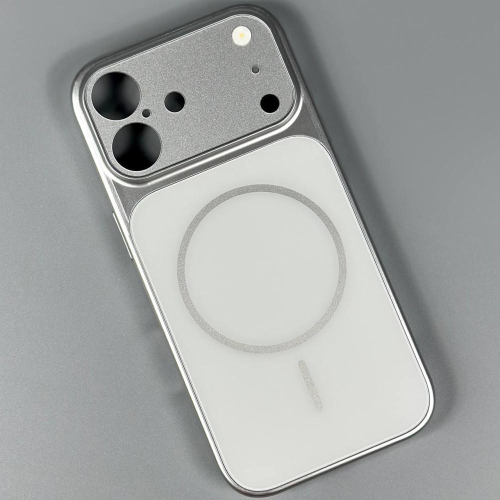 Накладка AG Nano Matte Magnetic IPhone 17 Pro Max 6,9  Білий