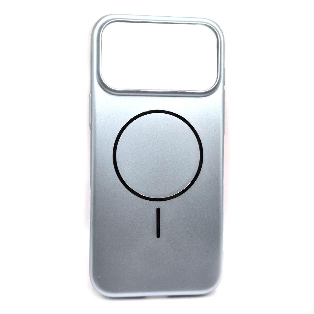 Чохол ULTRA THIN METALIC COLOR PC для Iphone 17 Pro Max (Silver)