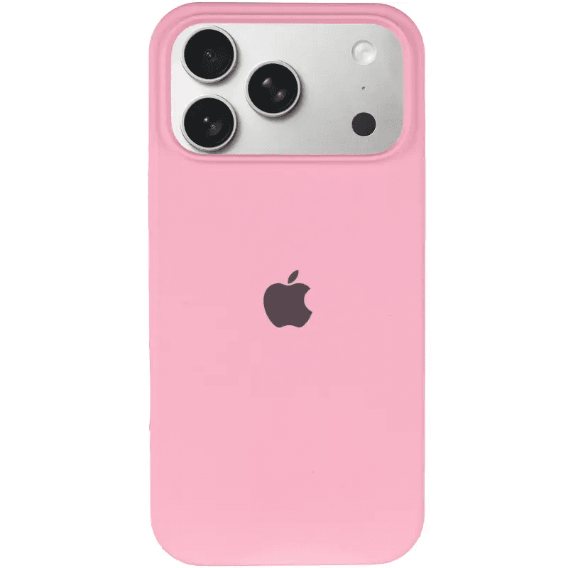 Silicone Case Full Protective (AA) для iPhone 17 Pro Max (6.9") (Light pink)