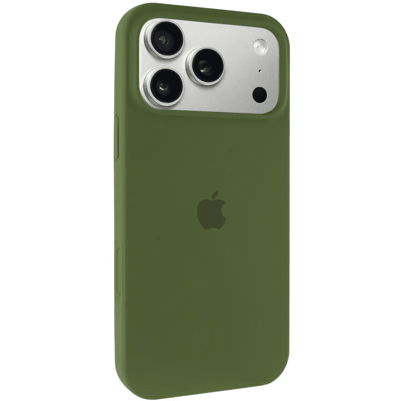 Silicone Case Full Protective (AA) для iPhone 17 Pro Max (6.9") (Virid)