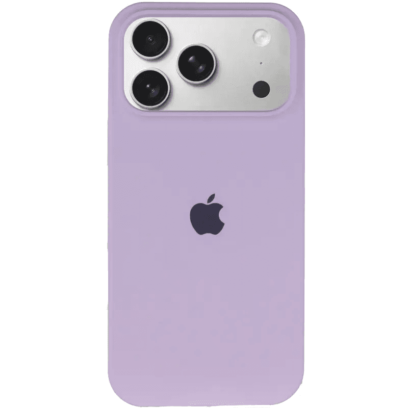 Silicone Case Full Protective (AA) для iPhone 17 Pro Max (6.9") (Lavander)