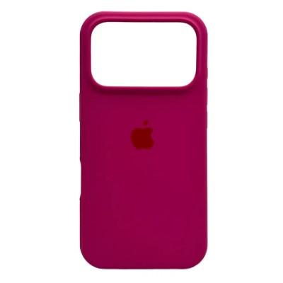Silicone Case Full Protective (AA) для iPhone 17 Pro Max (Dragon fruit)