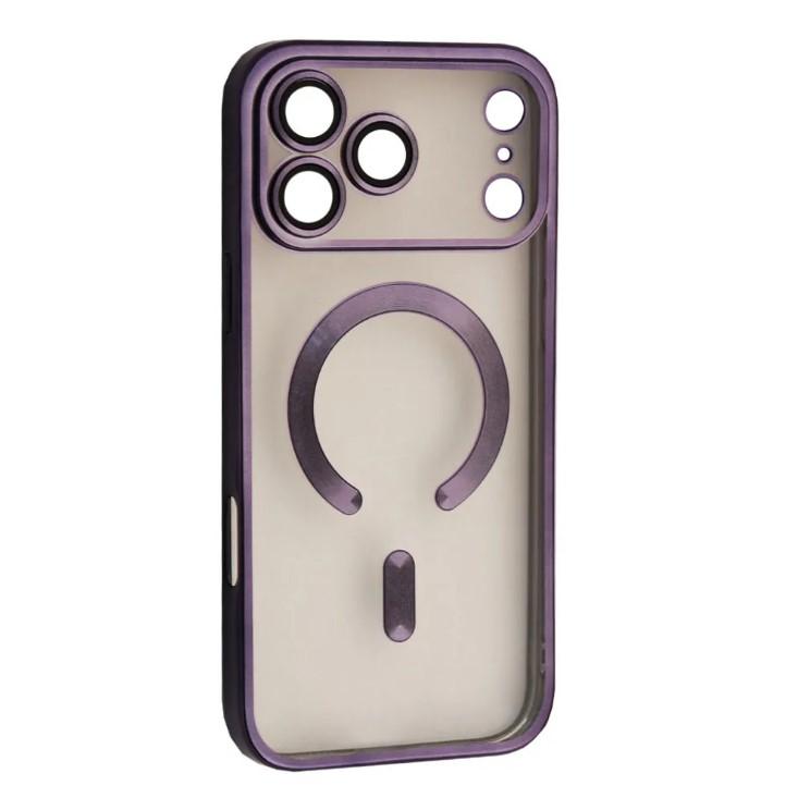 Накладка SHINING Camera MagSafe для Iphone 17 Pro Purple