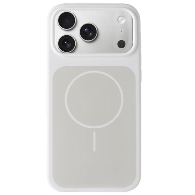 Чохол New Silicone Case MagSafe для iPhone 17 Pro Max White