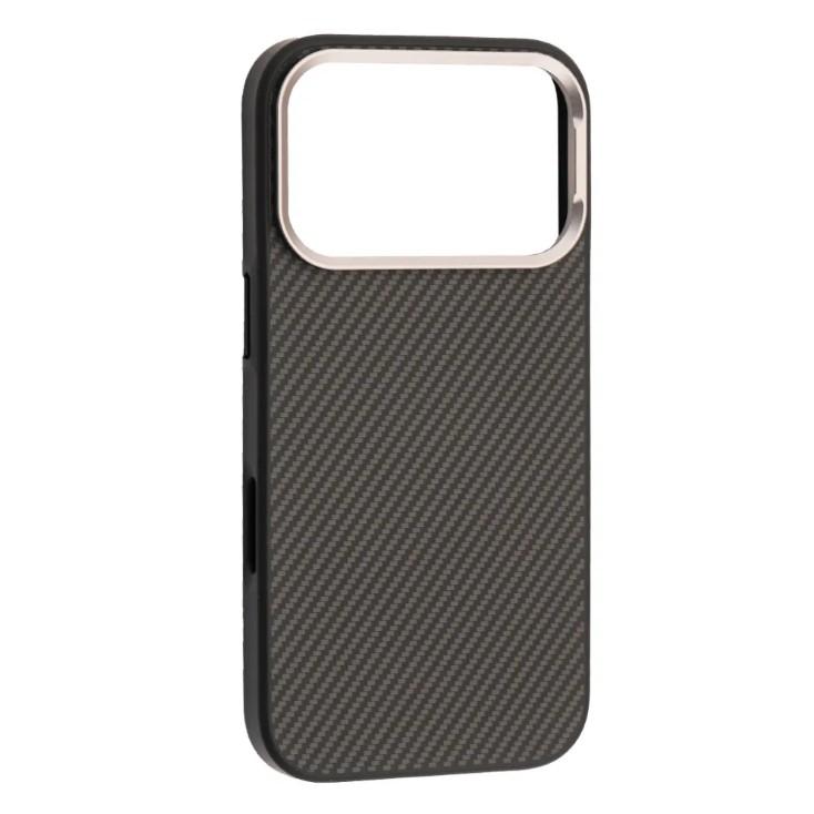 Чохол KEVLAR STYLE MagSafe для iPhone 17 Pro чорний