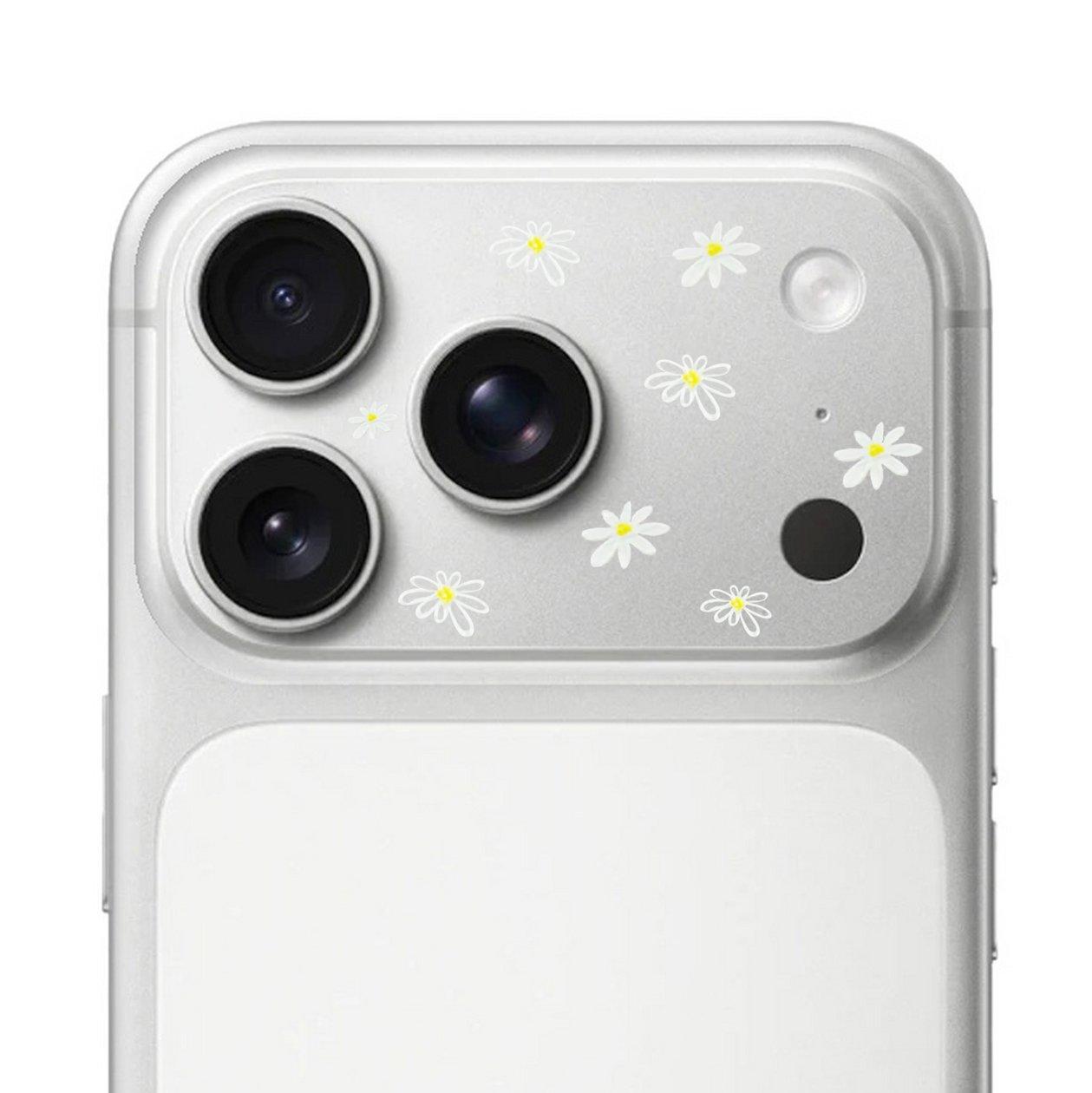Стікери на камеру Camera Bump Stickers (Ромашки)
