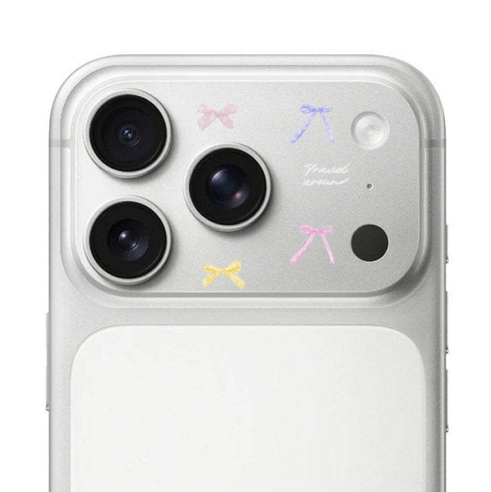 Стікери на камеру Camera Bump Stickers Рожеві бантики