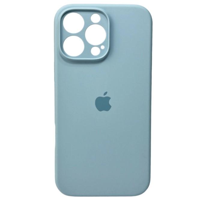 Silicone Case Full Camera Protective (AA) для iPhone 16 Pro Max (Antique blue)