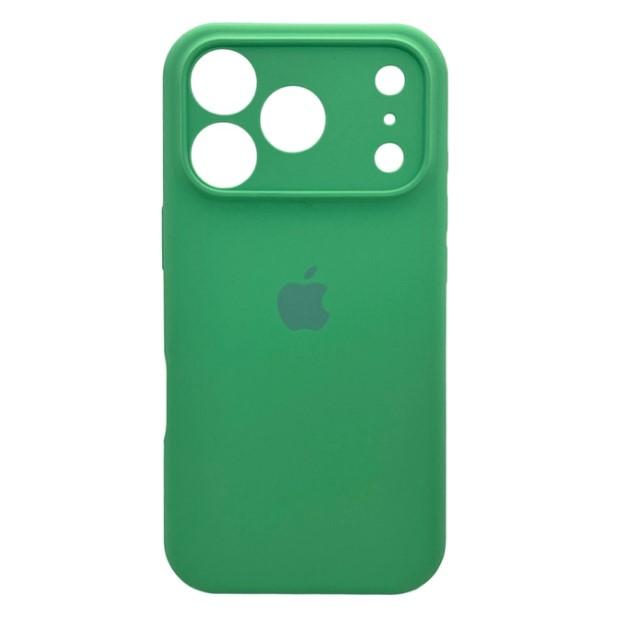 Silicone Case Full Camera Protective (AA) для iPhone 17 Pro Max (Spearmint)