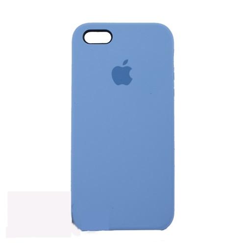 Накладка Silicone Case для iPhone 5/5S/SE Copy Lilac cream