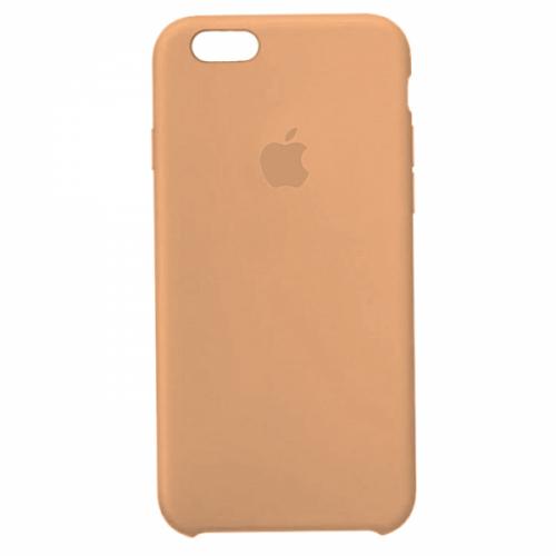 Накладка Silicone Case для iPhone 5/5S/SE (Peach)