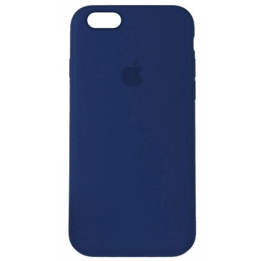 Silicone Case Full Protective (AA) для iPhone 6 Plus (Midnight Blue)