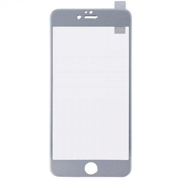 Захисне скло(NP) 4D Metal Front iPhone 6 Plus (срібне)