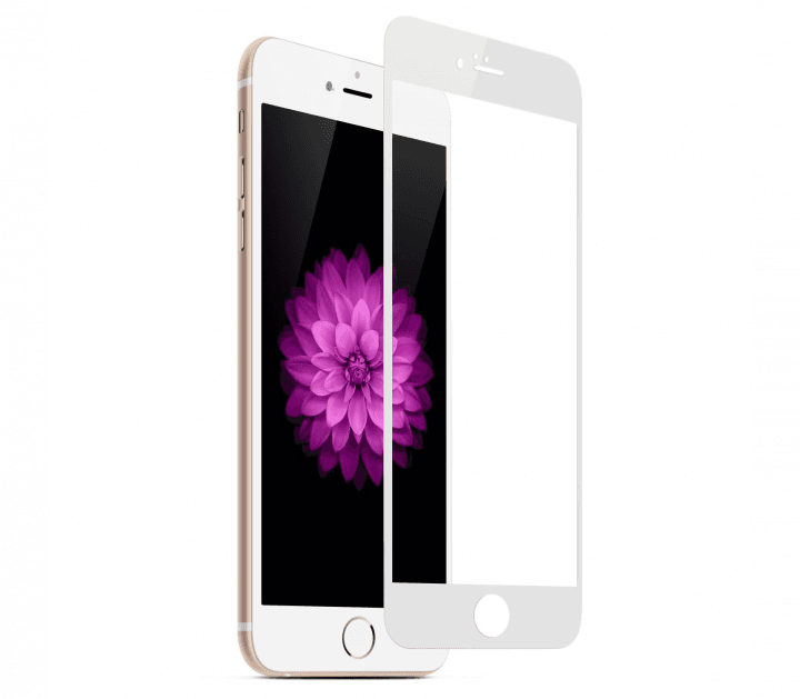 Захисне скло Full Glue PREMIUM Iphone 6 Plus white