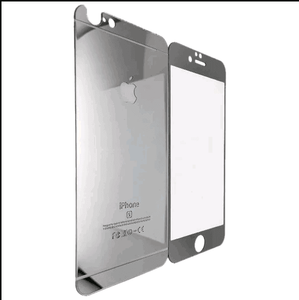 Захисне скло Mirror Glase для Iphone 6/6s silver