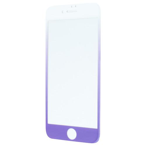 Захисне скло Rubber 3D для iPhone 6/6s (Violet)