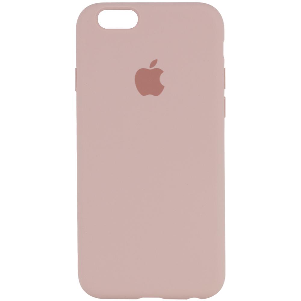 Silicone Case Full Protective (AA) для iPhone 6/6s (Pink Sand)