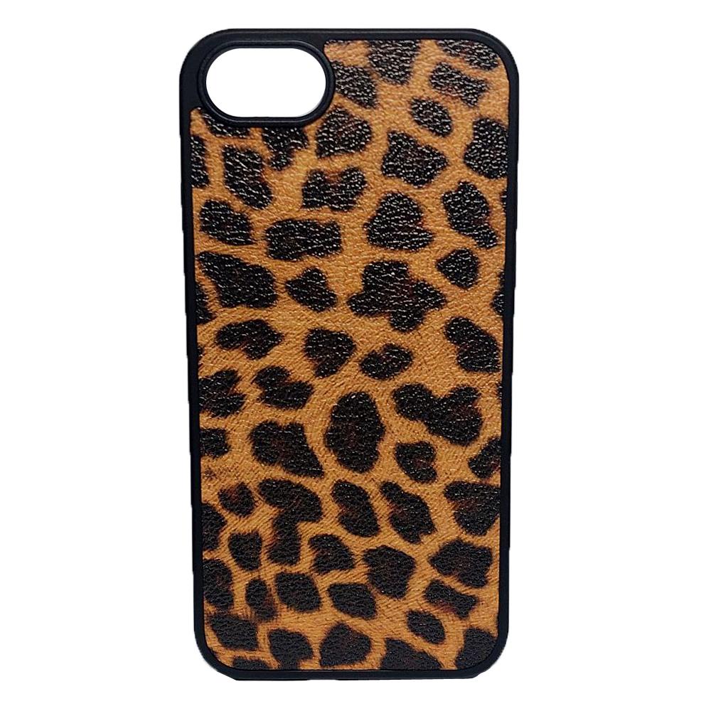 Накладка Mix Leopard Leather для IPhone 7/8/SE/6/6s  Леопард великі плями