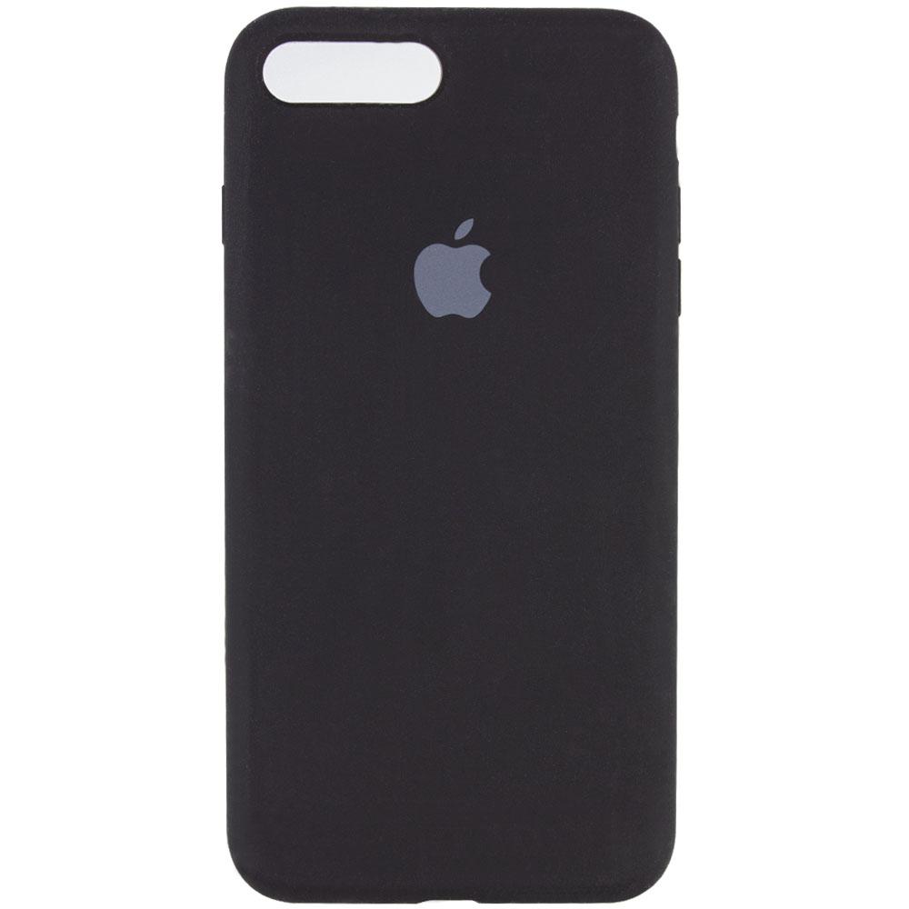 Silicone Case Full Protective (AA) для iPhone 6 plus  (Black)