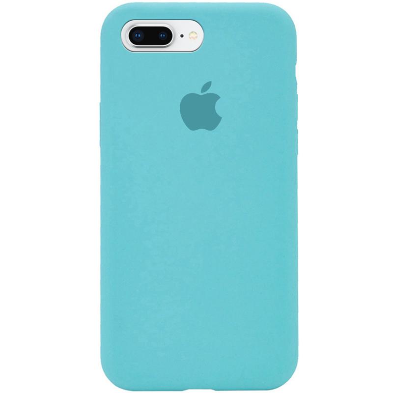 Silicone Case Full Protective (AA) для iPhone 7 plus / 8 plus (5.5") (Marine Green)