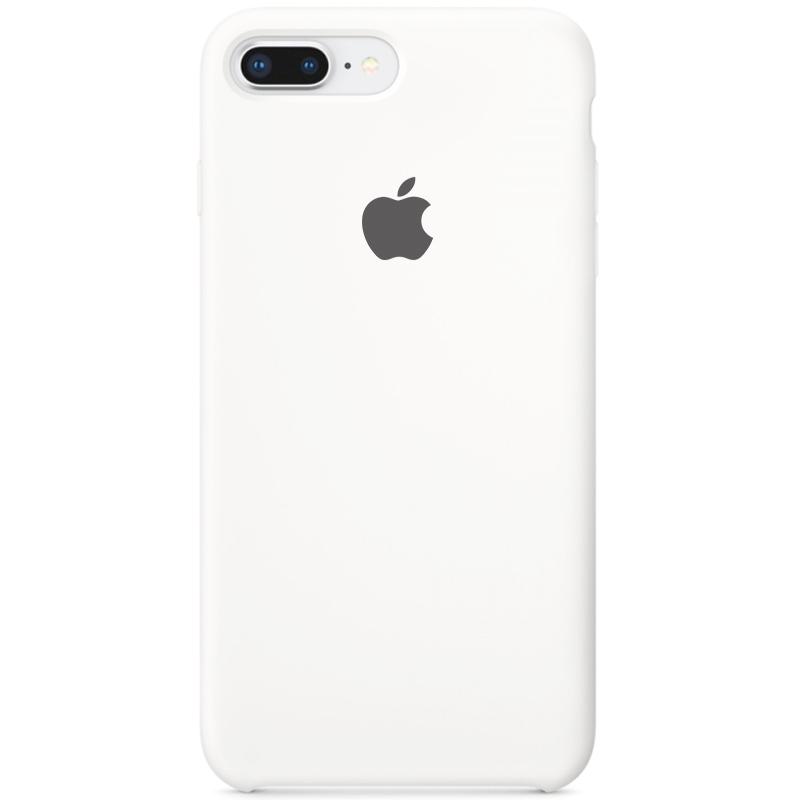 Silicone Case (AA) для iPhone 7 plus / 8 plus (5.5") (White)