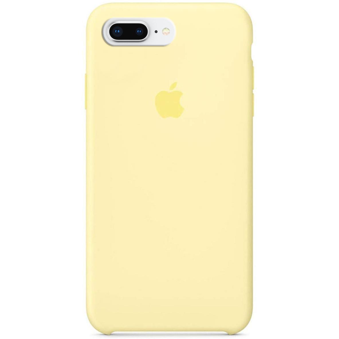 Silicone Case (AA) для iPhone 7 plus / 8 plus (5.5") (Mellow Yellow)