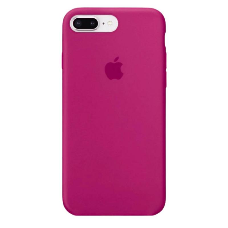 Silicone Case Square Full Camera Protective (AA) для iPhone 7 plus/8 plus (5.5") (Dragon fruit)