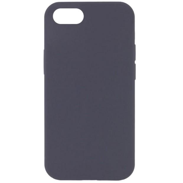 Чохол Silicone Case Full Protective NO LOGO для  iPhone 7 / 8 / SE (2020) (Dark grey)