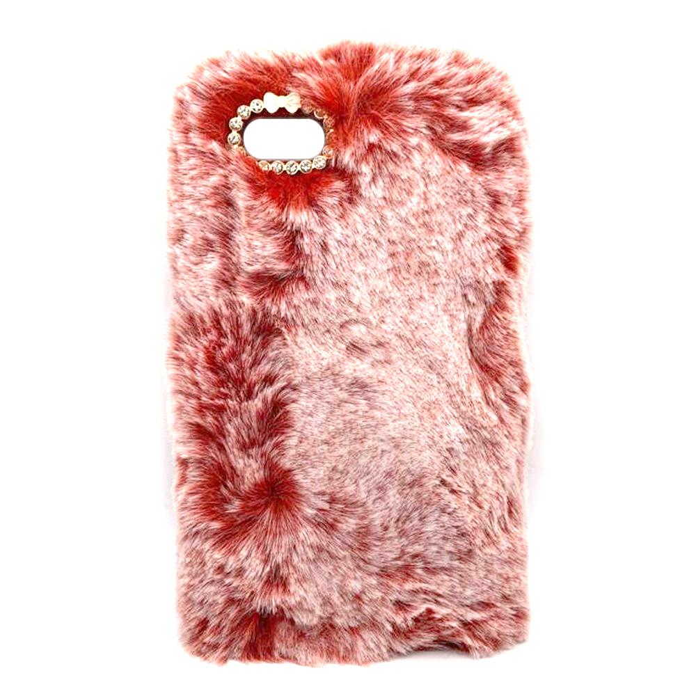 Накладка Fluffy Love Case для iPhone 7 (Red)