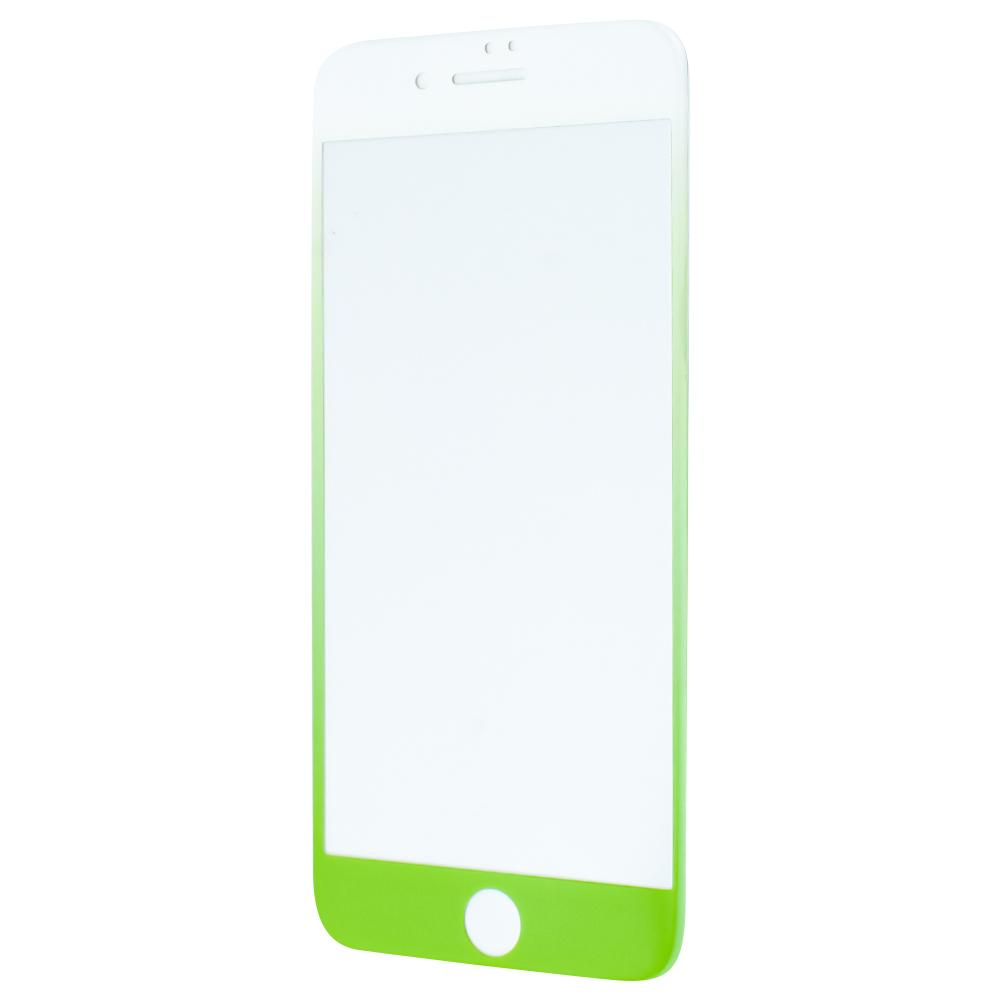 Захисне скло Rubber 3D для iPhone 7/8/SE 2020 (Green)