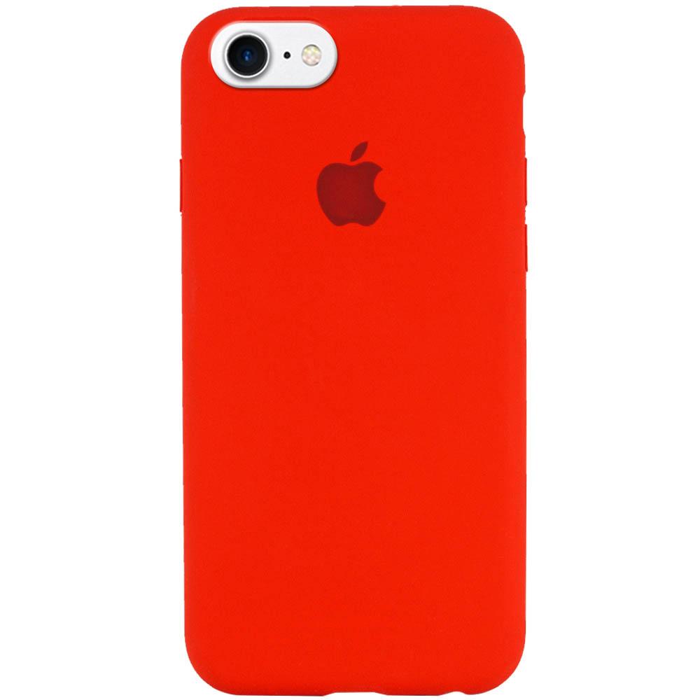 Silicone Case Full Protective (AA) для iPhone 7/8/SE (2020) (Red)