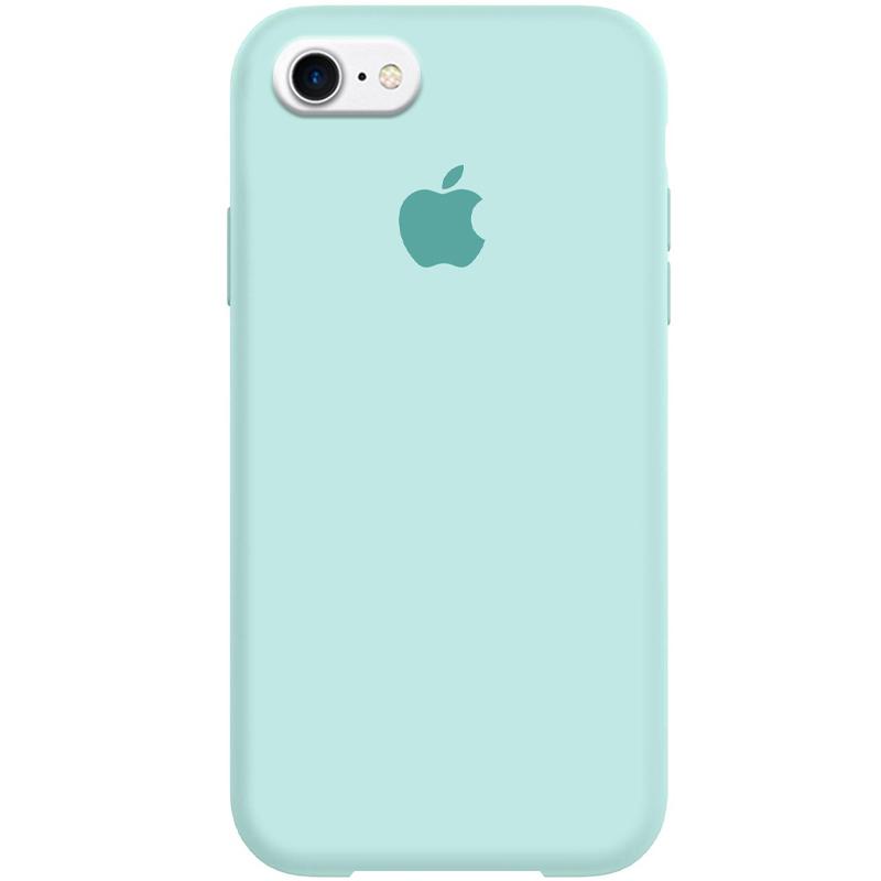 Silicone Case Full Protective (AA) для iPhone 6/6s (Turquoise)