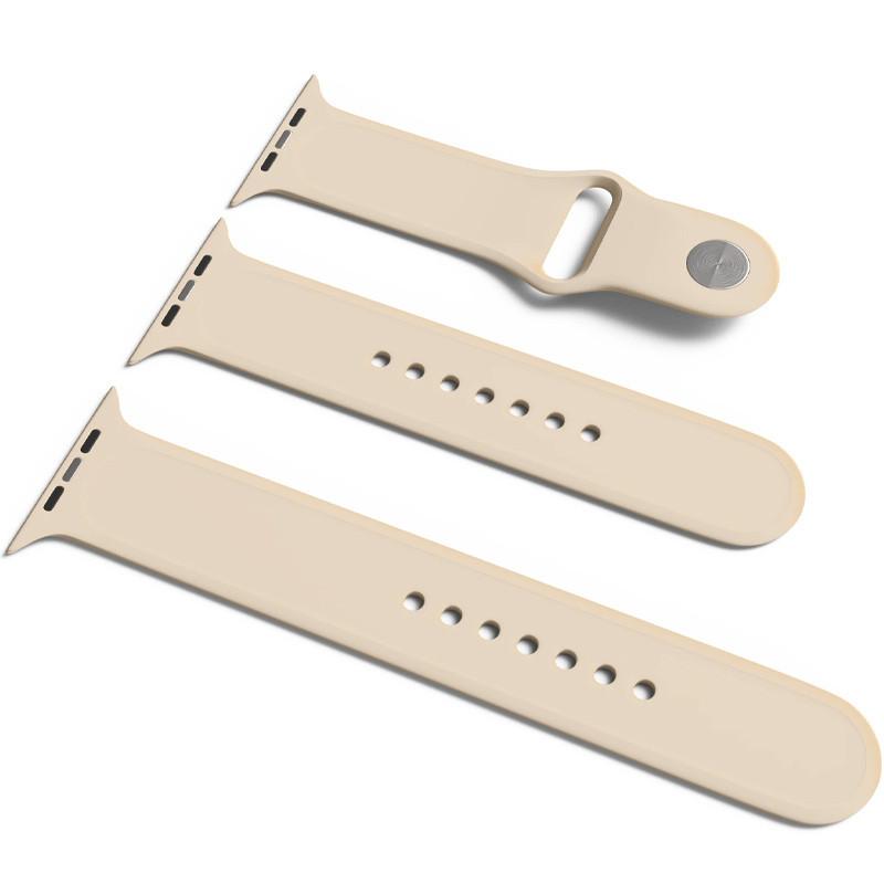 Ремінець 3 in 1 Bracelet для Apple watch 38 mm/40 mm / 41 mm (S / M) Milk