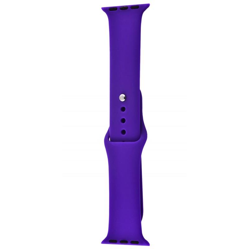 Ремінець Silicone (M/L) для Watch 38/40/41 mm/ SE ( violet)