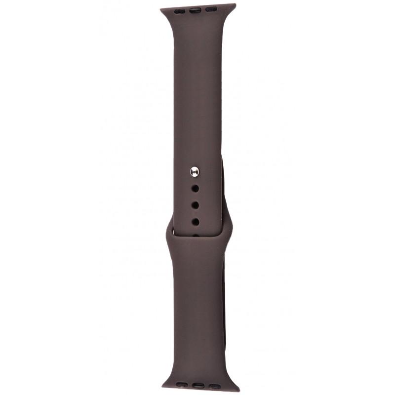 Ремінець Silicone (S)  для Watch 42/44/45mm  (Grey brown)